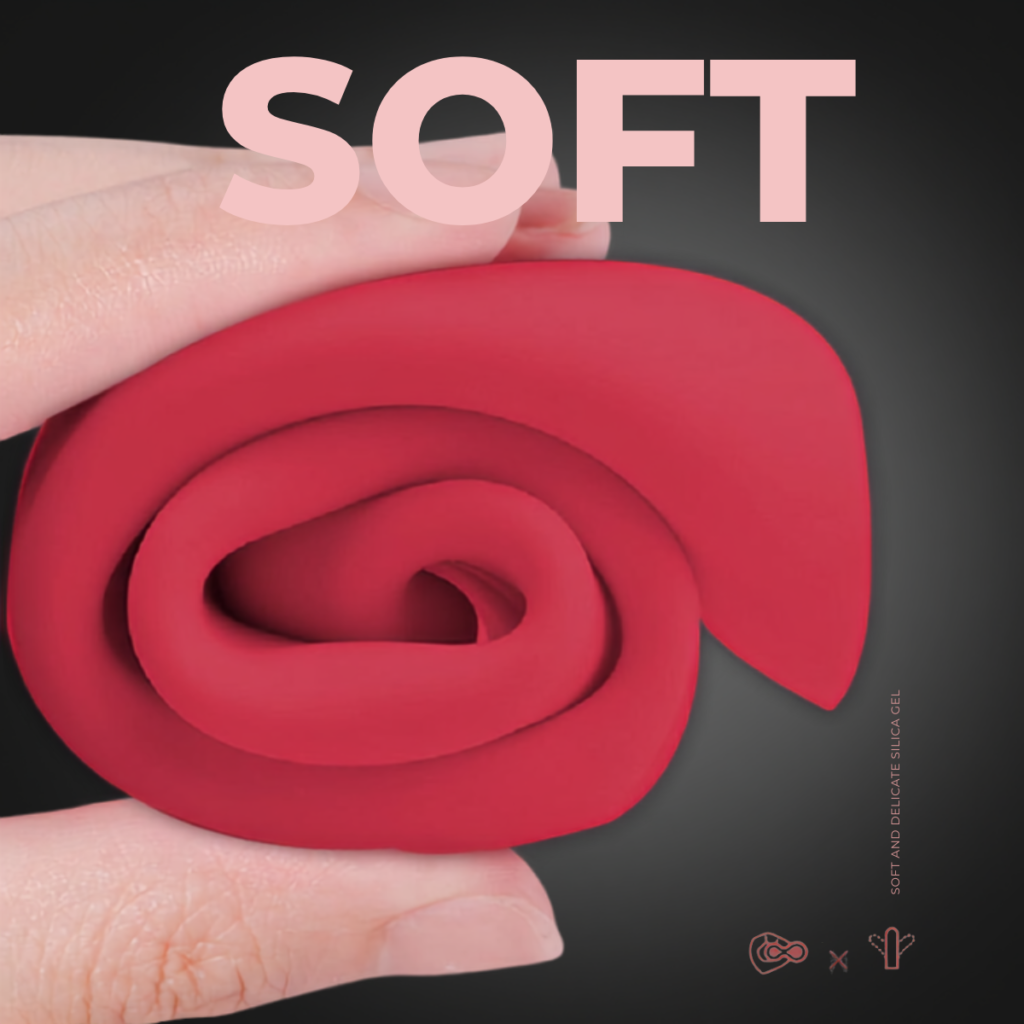 Rose clitoral stimulator softness demonstration