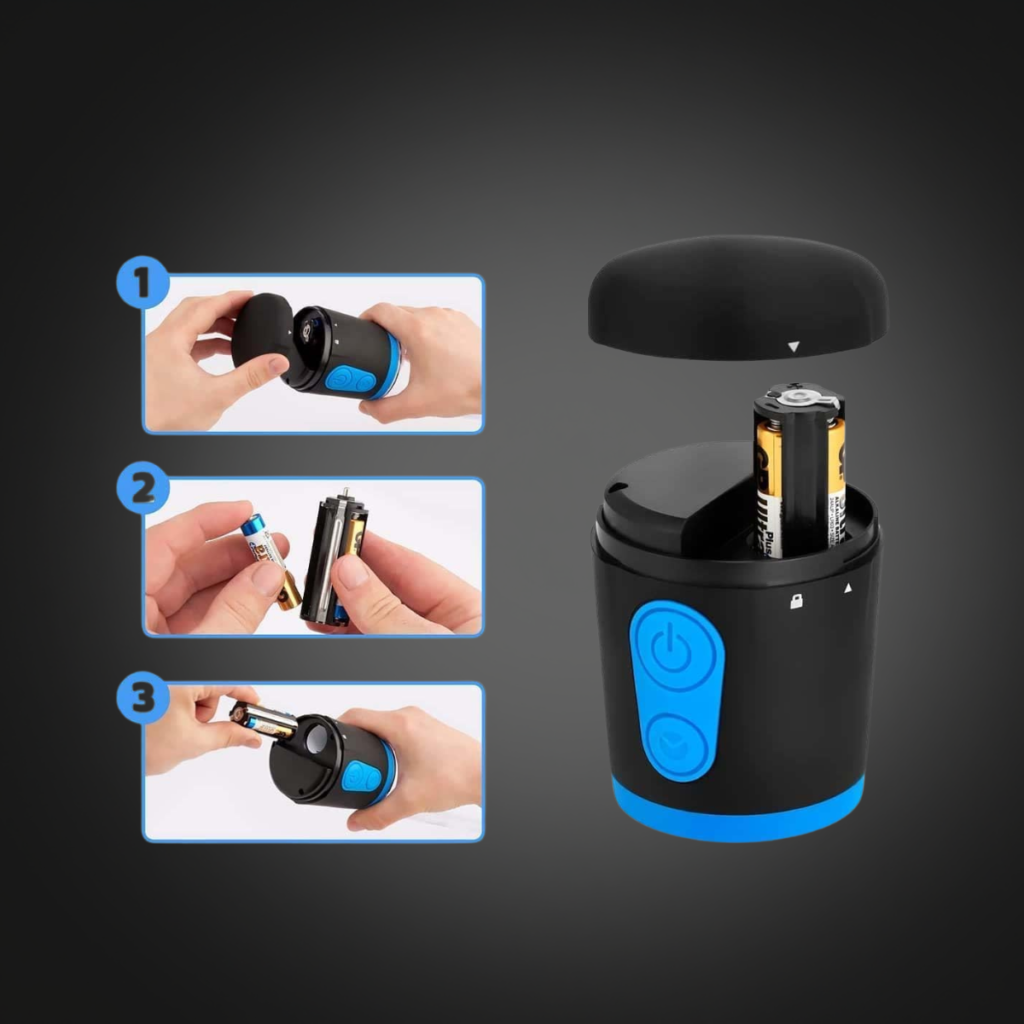 Electric penis pump battery installation instructions