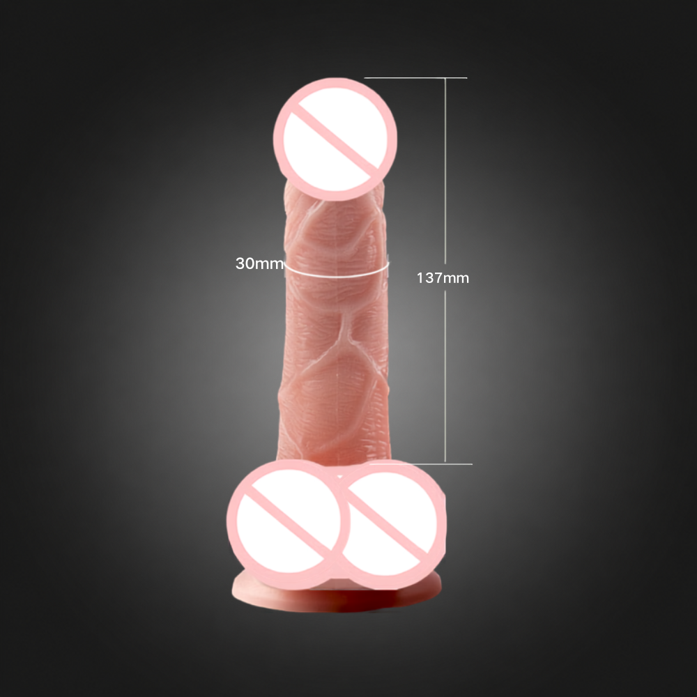 Realistic Vibrator 137mm Length and 30mm Diameter